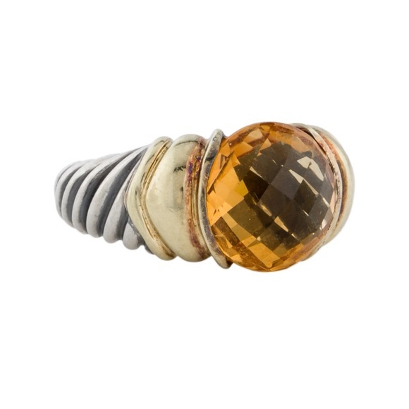 David Yurman Citrine Capri ring